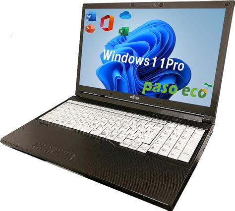 Amazon co jp 整備済み品 ノートパソコン 富士通 パソコン A576 第六世代CPU Win11Pro MS Office