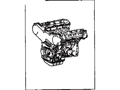 Genuine Toyota Engine Assembly Partial