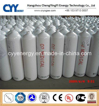 L High Pressure Oxygen Nitrogen Argon Carbon Dioxide Seamless Steel