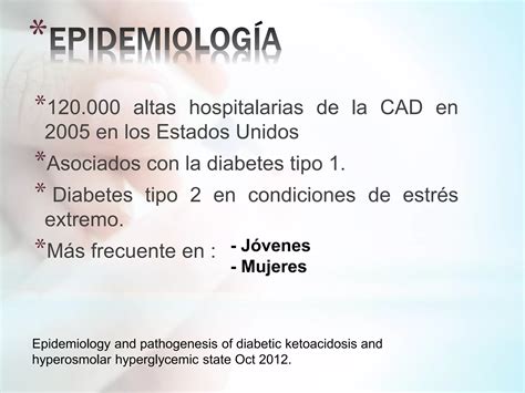 Complicaciones Agudas De La Diabetes Mellitus Estado Hiperosmolar