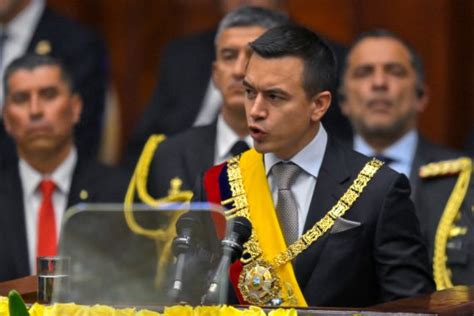 Business heir Daniel Noboa sworn in as Ecuador president | Elections ...