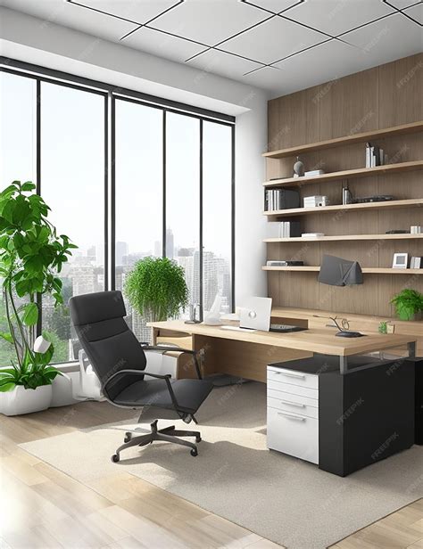 Premium Photo | Modern Office interiors