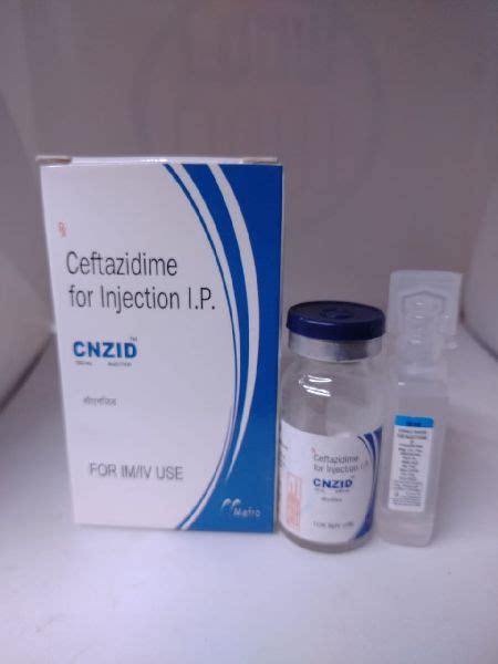 Cnzid CEFTAZIDIME 1000 MG Injection At Best Price In Mohali