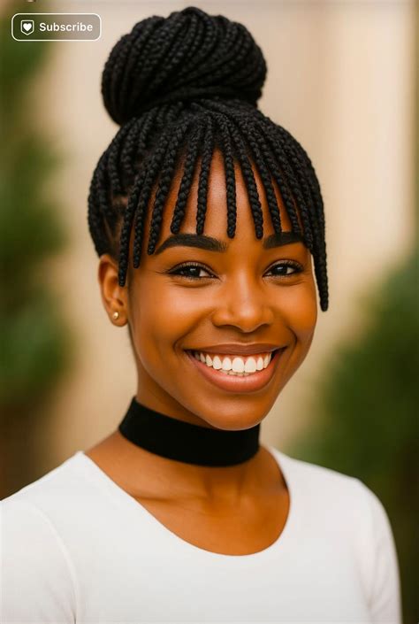 cornrow african ponytail braids 5