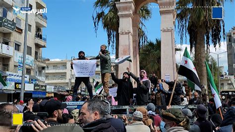 استمرار التظاهرات في حلب وإدلب ضد هيئة تحرير الشام وقائدها