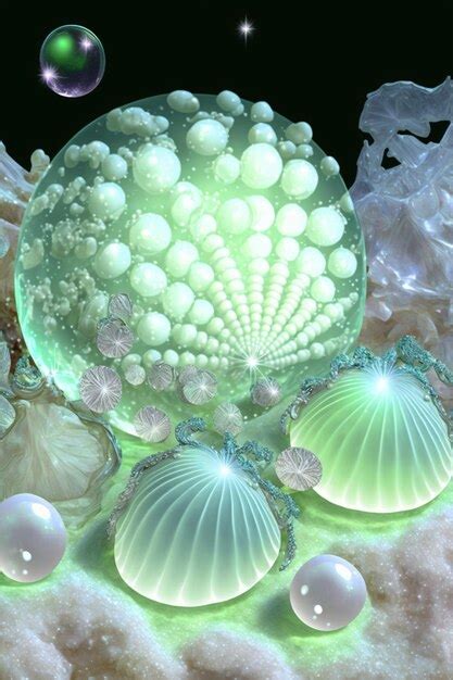 Premium Photo Group Of Sea Shells Sitting On Top Of A Sandy Beach