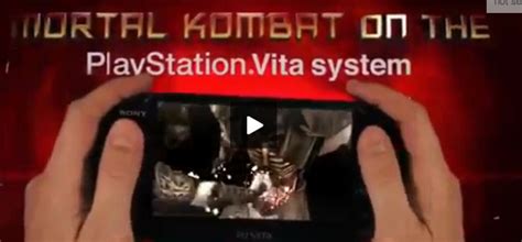 Mortal Kombat Trailer Teased For PS Vita - SlashGear