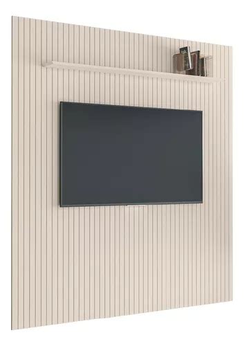 Painel Para Tv Até 75 Polegadas 2 25x2 40m Ripado Arbo off Cor Off