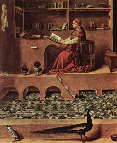 Saint Jerome In His Study C 1474 A Painting By The Italian