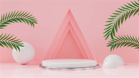 Premium Photo Abstract Pink Geometry Shape Background With Geometry