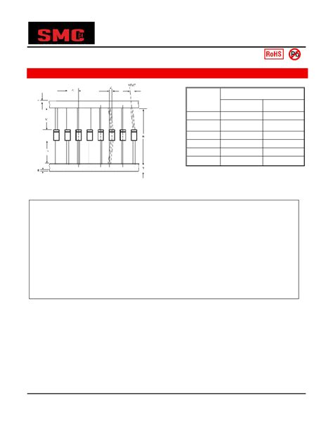 SB10100 Datasheet 3 3 Pages SMCDIODE SB10100 SCHOTTKY RECTIFIER