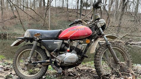 Reviving A Vintage Kawasaki Stroke Dirt Bike Barn Find Hasnt