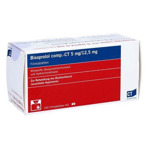 Bisoprolol Comp Ct Mg Mg Stk Online G Nstig Kaufen