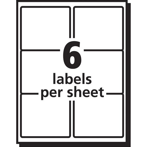 Avery 10 Labels Per Sheet Template | williamson-ga.us