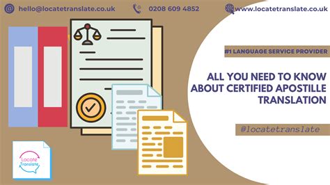 All You Need To Know About Certified Apostille Translation