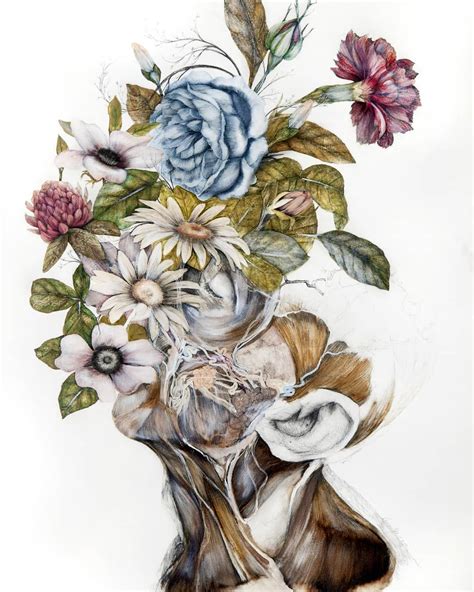 Artist Merges Humans Flora And Fauna In His Marvelous Anatomical