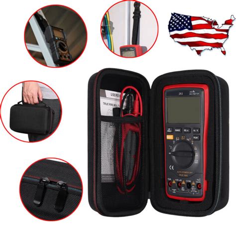 Digital Multimeter Carrying Case With Magnetic Hanger Strap For Fluke