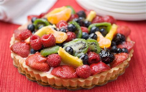 Tartaletas De Frutas Con Crema Pastelera Cocinadelirante