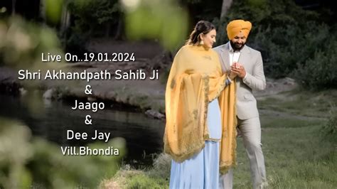 Gagandeep Kaur Weds Jaspreet Singhpathjaagodee Jay Youtube