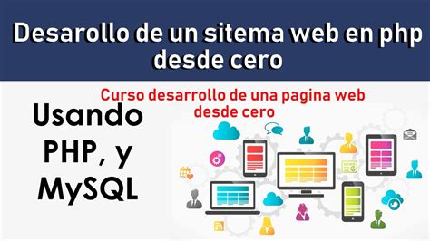 Curso De Desarrollo De Un Sistema Web En Php Y Mysql Desde Cero Parte 1