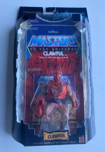 MASTERS OF THE Universe CLAWFUL He Man Commemorative Series I Action