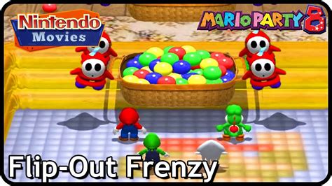 Mario Party 8 Flip Out Frenzy 3 Players Mario Vs Yoshi Vs Luigi Vs