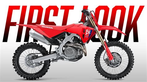 First Look New Honda Crf Crf Models Youtube