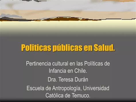 PPT Politicas públicas en Salud PowerPoint Presentation free