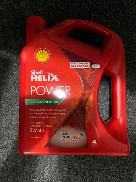 Shell Helix Power W Motor Oil Auto Accessories On Carousell