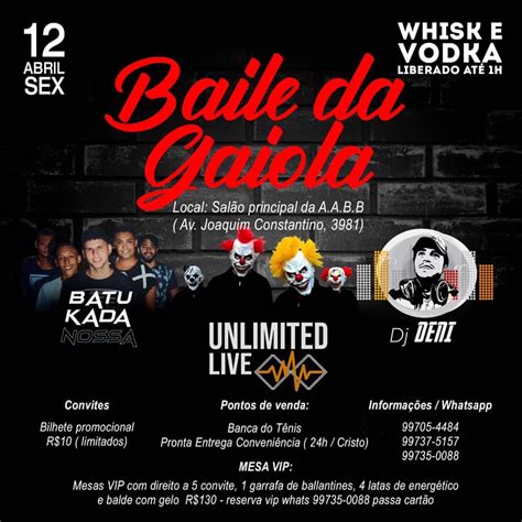 Baile Da Gaiola Eventou