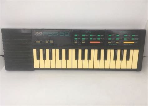 Vintage Yamaha Portasound Pss 30 Keyboard Organ Mini Rare Ebay Vintage Electronics Yamaha