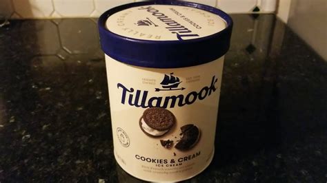 We Try Out Tillamook Cookies And Cream Ice Cream For The First Time