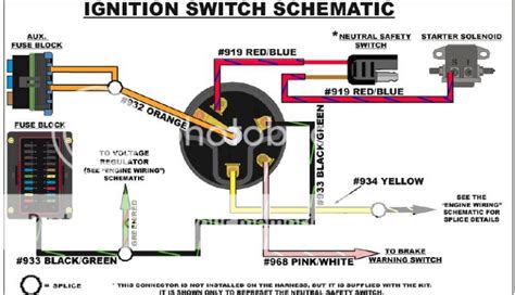 1966 Mustang Ignition Switch Diagram