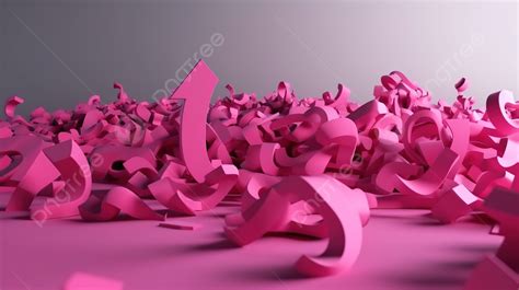 Faq Qa Concept Pink Question Marks Icon In 3d Rendering On White Background Question 3d Answer