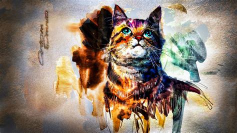 Rainbow Cat by artiomomnia on DeviantArt