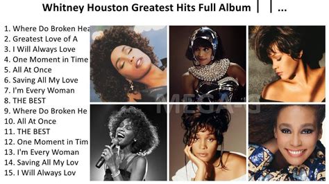 W H I T N E Y H O U S T O N Greatest Hits Full Album Best Songs