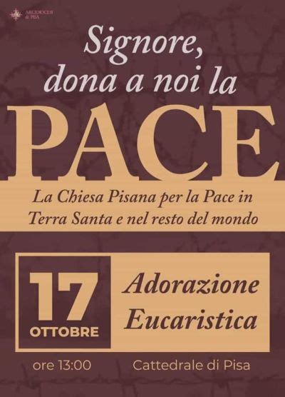 Azione Sociale Acli Signore Dona A Noi La Pace Acli Pisa Pi