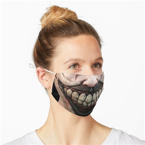 "Scary clown face Mask" Mask for Sale by WMGifts | Redbubble