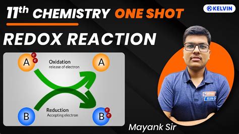 Redox Reactions Class Complete Chapter In Shot Kelvin Youtube