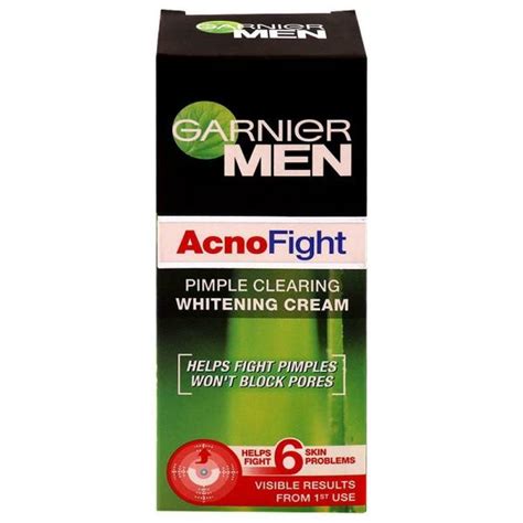 Garnier Acno Fight Pimple Clearing Whitening Cream For Men 20 G Jiomart