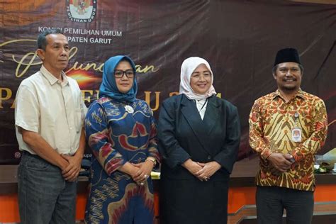 Kpu Garut Gelar Nonton Bersama Peluncuran Tahapan Pemilu Tahun 2024