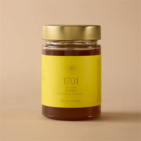 100% Locally Sourced Raw Honey (380ml) - 1701
