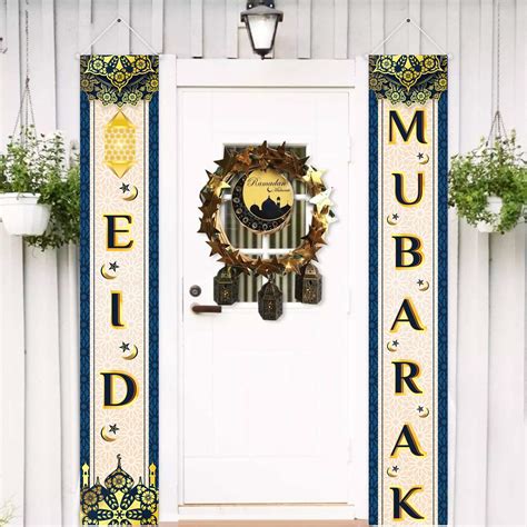 Buy Katchon Eid Mubarak Door Banner X Inch Eid Mubarak