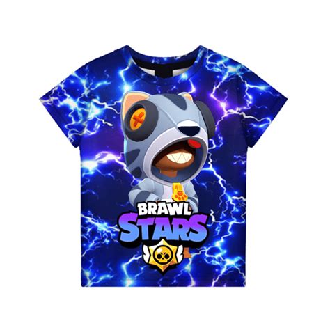 Brawl Stars Leon Malhado T Shirt Tees Brawler Stars