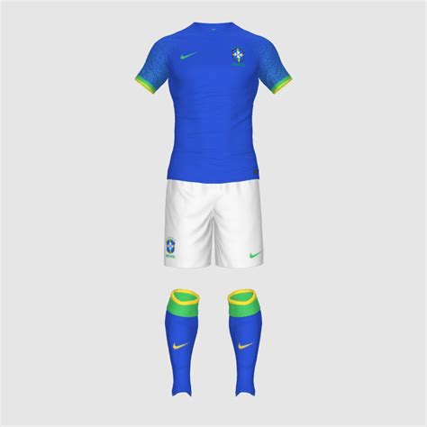 Brasil Visitante Fifa Kit Creator Showcase