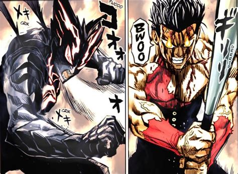 I colored Metal Bat & Garou 🔥 : r/OnePunchMan