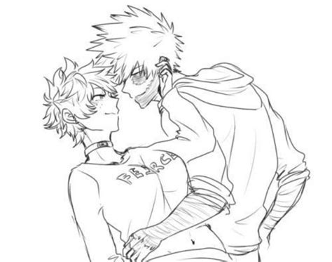 Bakudeku Coloring Pages Coloring Nation