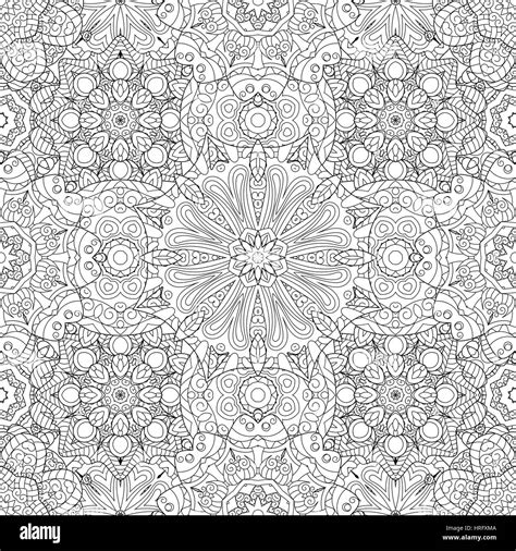 Vector Seamless Texture With Abstract Flowers Stock Vector Image Art