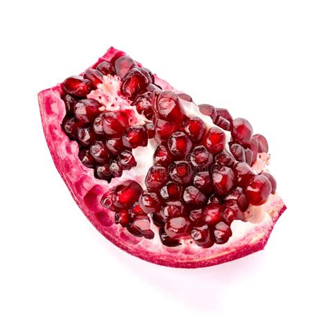 Ripe Pomegranate Fruit Stock Photo Image Of Fresh Macro