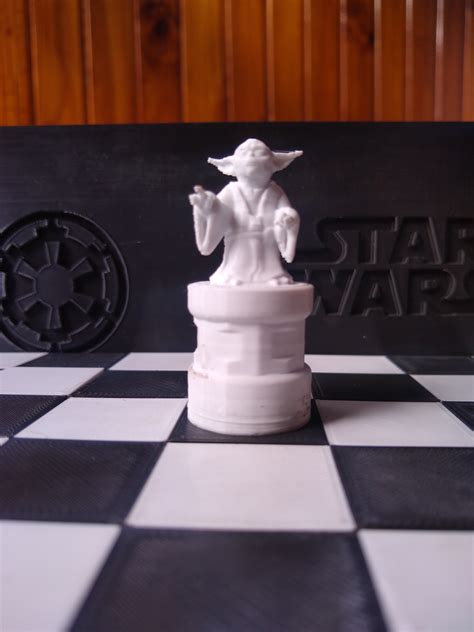 Fichier Stl Jeu D Checs Blanc Star Wars Jeu D Checsmod Le